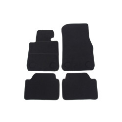 Alfombrillas textiles para coche negras BMW 1 F20/F21 (2011-...) ELEGANT