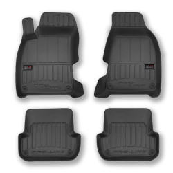 Alfombrillas de goma negras para coche AUDI A4 (2000-2008) 3D FROGUM