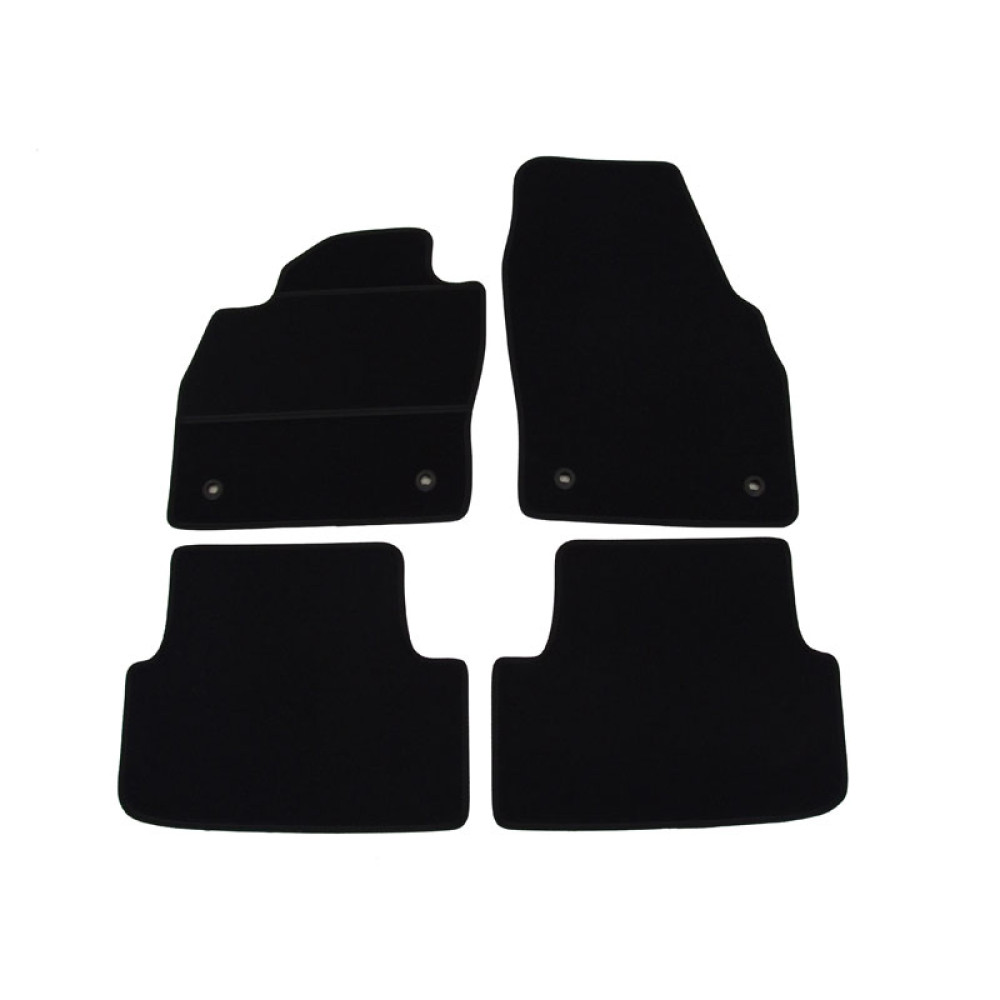 Alfombrillas textiles para coche negras HONDA HR-V (2015-...) ELEGANT