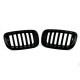 Front grills black gloss BMW X5 E70 Black Gloss (2007-2013)