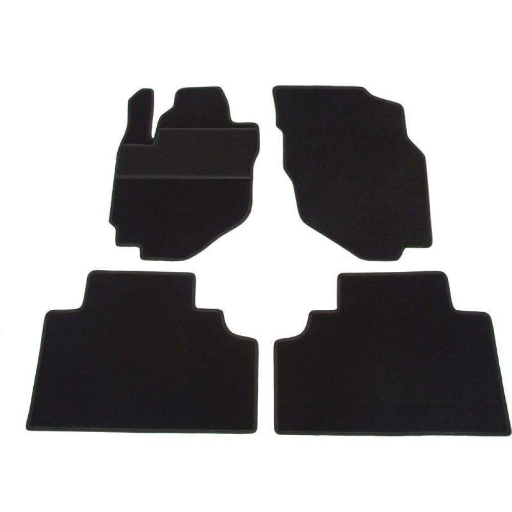 Car textile mats black MAZDA MPV (5s.) (1999-2005) ELEGANT