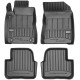 Car rubber floor mats black MB E-class W211 (2002-2009) 3D FROGUM
