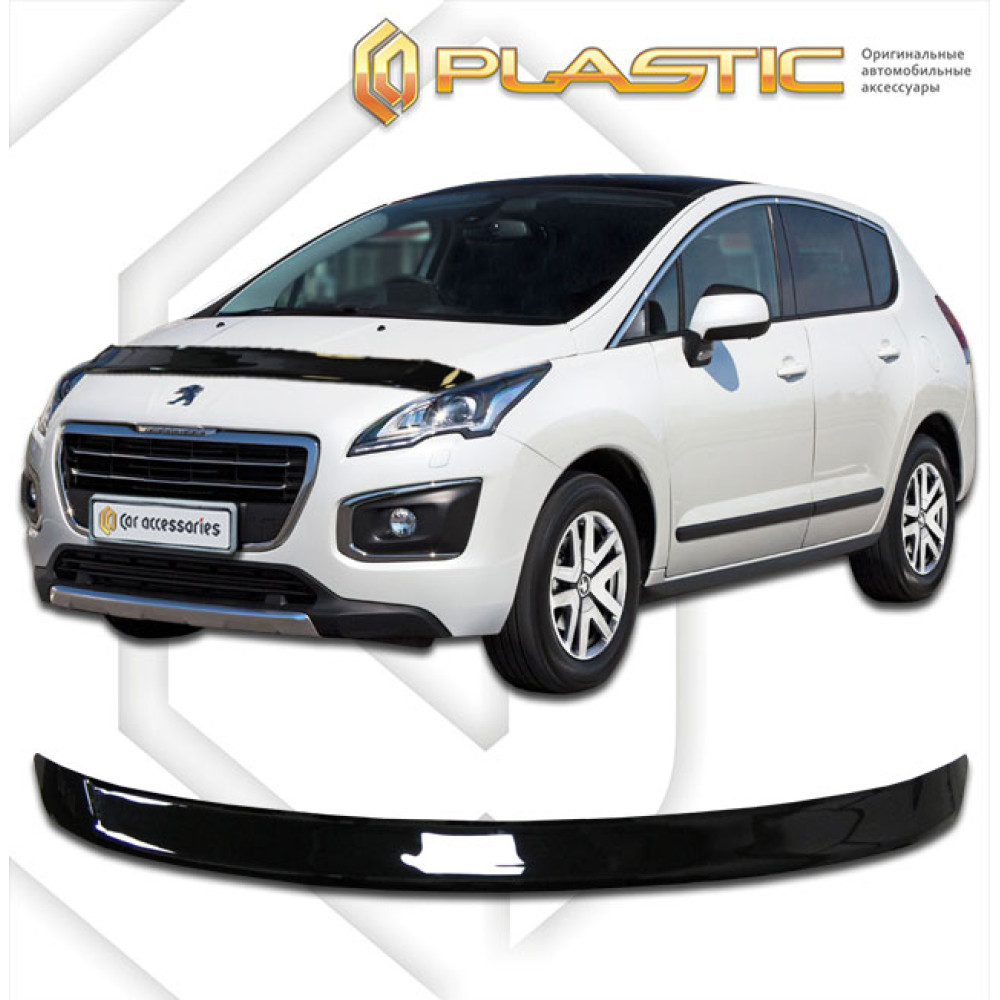 Deflector de capó PEUGEOT 3008 (2013-2016) CA-PLASTIC
