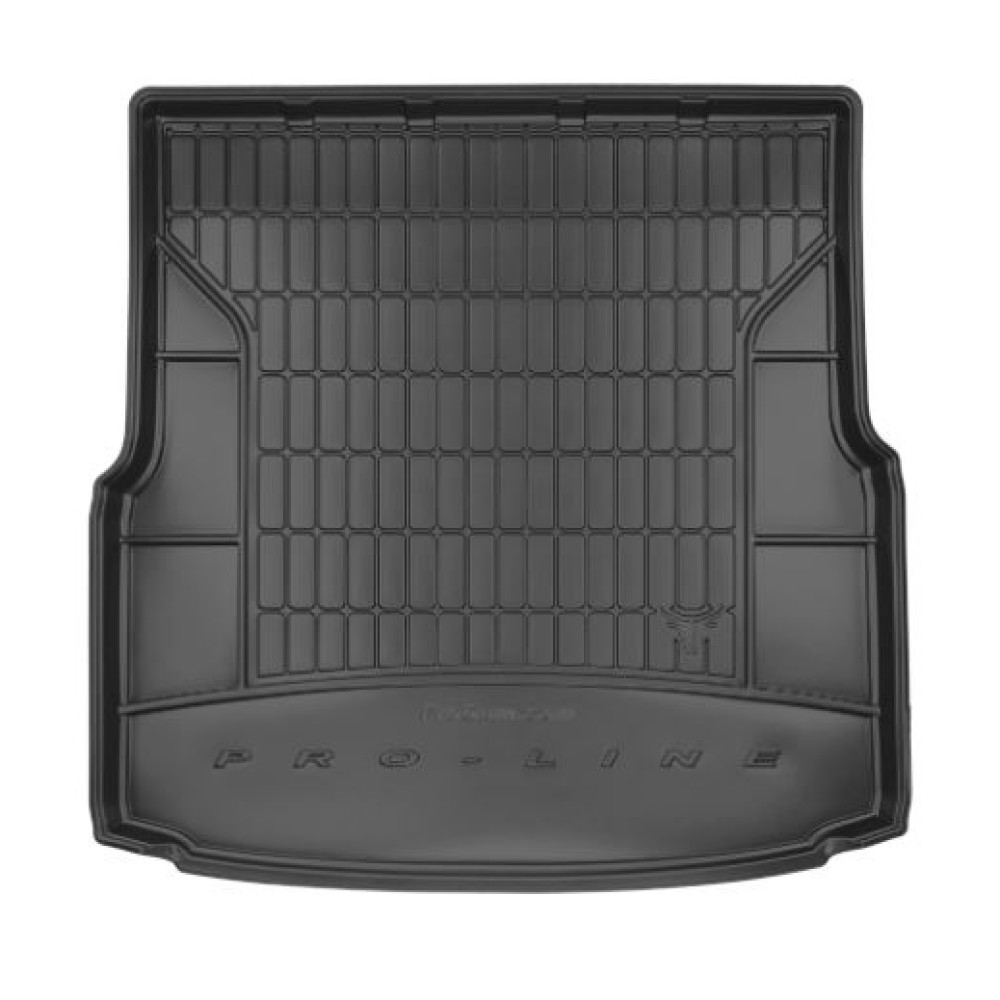 Car rubber trunk mat TOYOTA AVENSIS Combi without side niches (2009-...) FROGUM