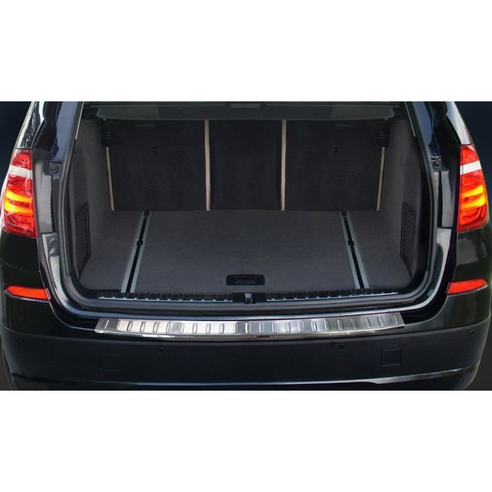 Chrome rear bumper pad BMW X3 F25 Facelift (2014-...) 2/35345