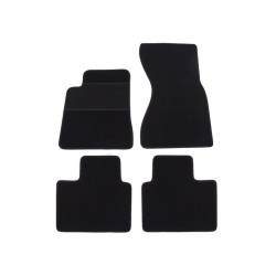 Alfombrillas textiles negras para coche AUDI A8 (1994-2002) ECONÓMICAS