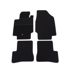 Alfombrillas textiles negras para coche NISSAN MICRA (2007-2010) ELEGANT