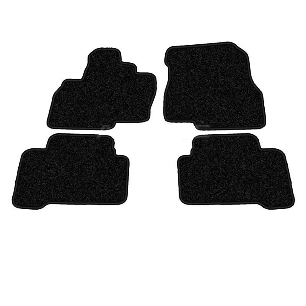 Car textile mats black MITSUBISHI GRANDIS (5s.) (2003-2011) ECONOMIC