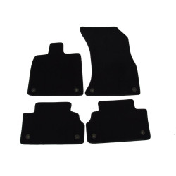 Alfombrillas textiles negras para coche AUDI Q5 II (2017-...) LUXUS