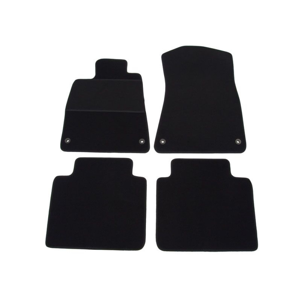 Car textile mats black LEXUS GS 300 (1991-2005) ELEGANT
