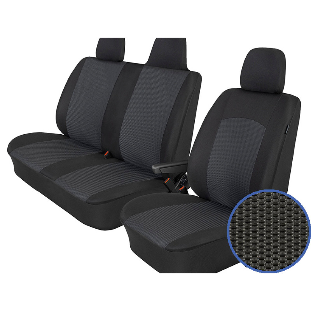 Car seat covers *COMFORT* RENAULT MASTER (7s.)(2010-2019)