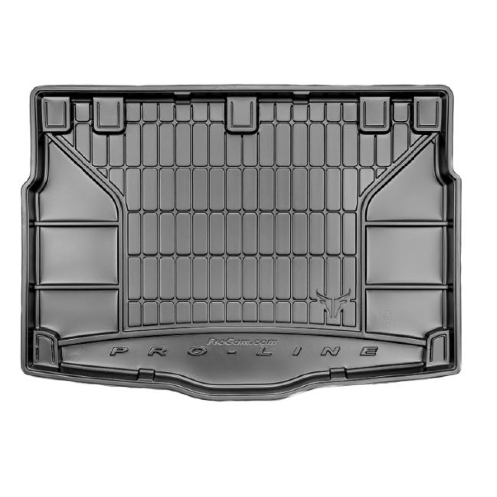 Car rubber trunk mat HYUNDAI i30 HB upper floor (2012-2017) FROGUM