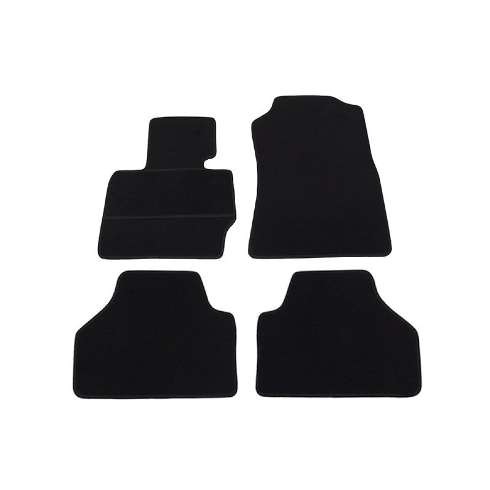 Alfombrillas textiles negras para coche BMW X3 F25 (2010-2017) ELEGANT