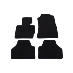 Alfombrillas textiles negras para coche BMW X3 F25 (2010-2017) ELEGANT