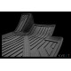 Car rubber floor mats black 3D KVEST MB GLC-class (2015-...)