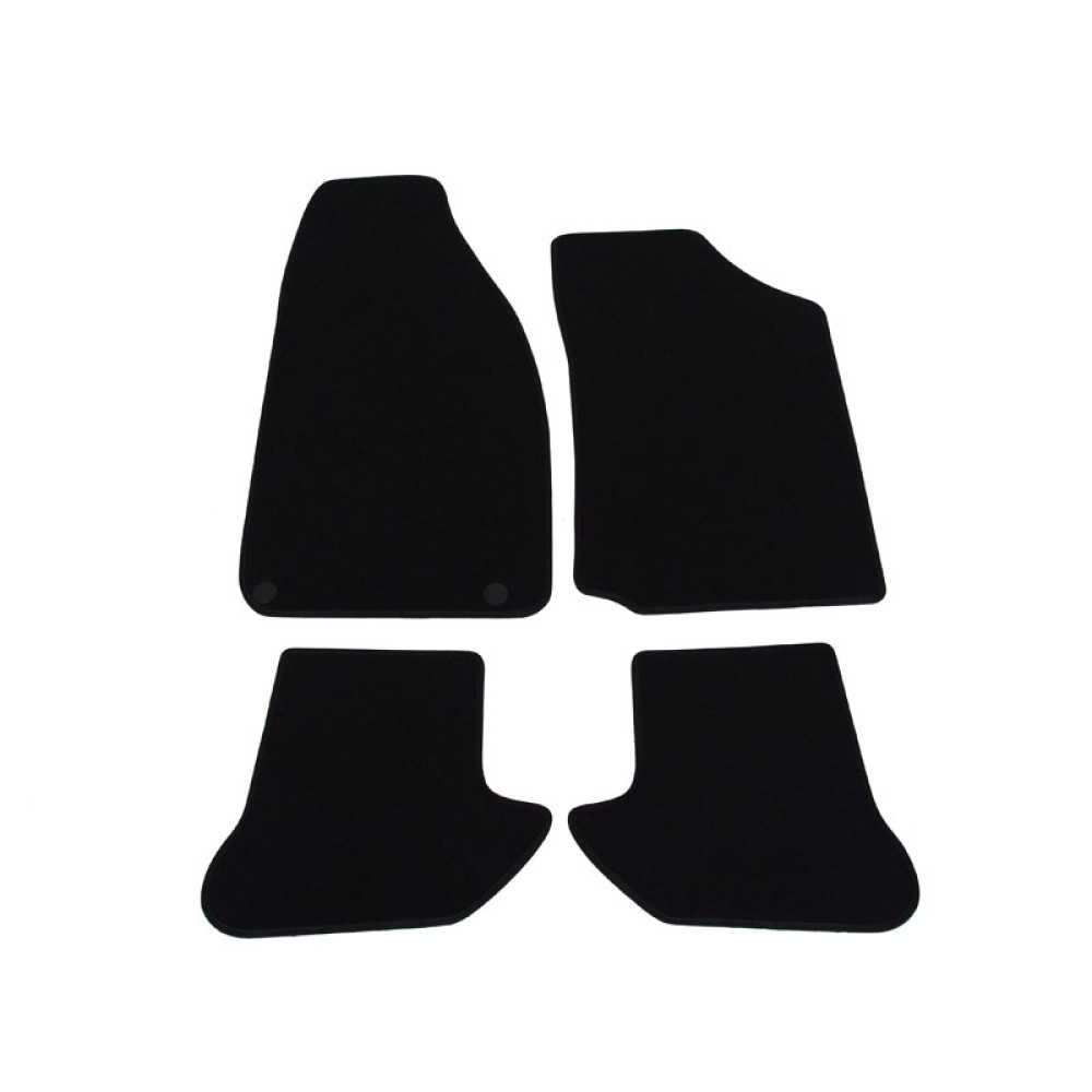 Car textile mats black CITROEN C3 Pluriel Cabrio (2003-2010) ELEGANT