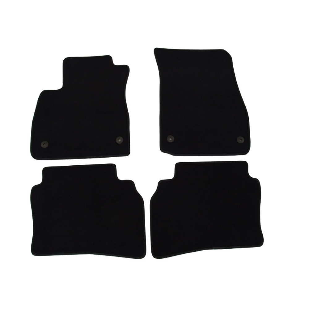 Car textile mats black OPEL INSIGNIA II (2017-...) LUXE