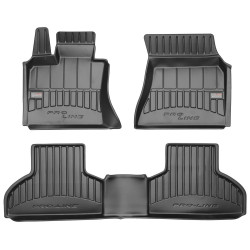 Car rubber floor mats black BMW X5 F15 (2013-2018) 3D FROGUM