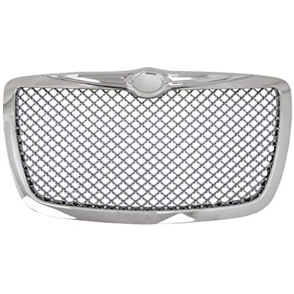 Front grill CHRYSLER 300C Silver chrome (2004-2011)