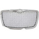 Front grill CHRYSLER 300C Silver chrome (2004-2011)