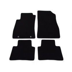 Alfombrillas textiles negras para coche NISSAN JUKE (2010-2020) LUXUS