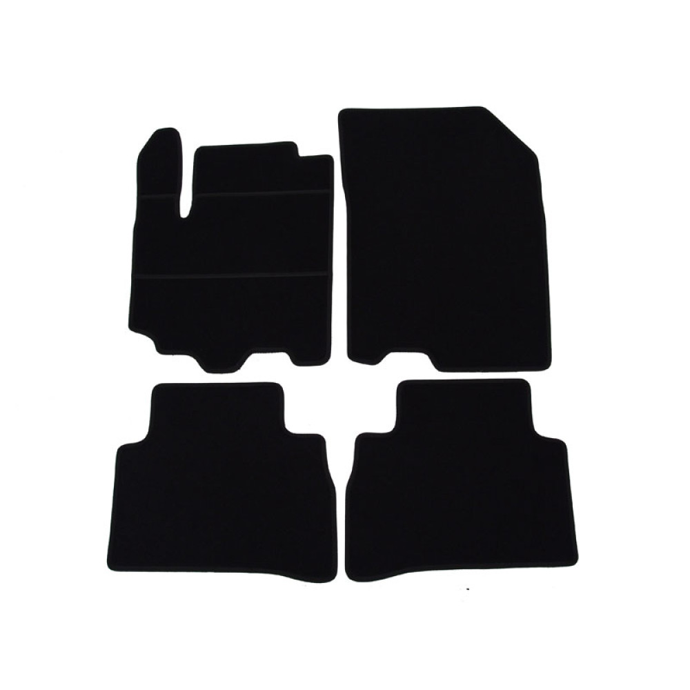 Car textile mats black SUZUKI VITARA (2015-...) ELEGANT
