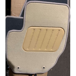Alfombrillas textiles beige para coche VOLVO S80 II (2006-2016) LUXE