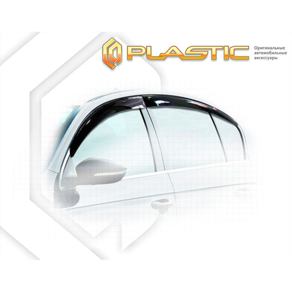 Window deflectors VOLKSWAGEN PASSAT B7 Sedan (2010-2015) CA-PLASTIC