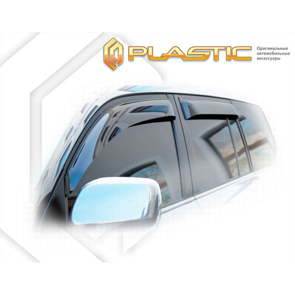 Window deflectors TOYOTA LAND CRUISER 200 (2015-...) CA-PLASTIC