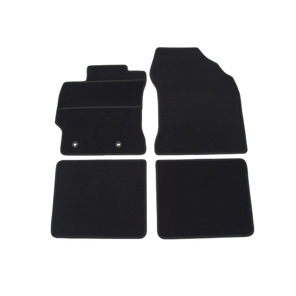 Car textile mats black TOYOTA COROLLA (2013-2019) ELEGANT