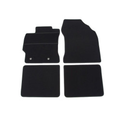 Car textile mats black TOYOTA COROLLA (2013-2019) ELEGANT