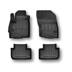 Alfombrillas de goma negras para coche MITSUBISHI ASX (2010-2018) 3D FROGUM