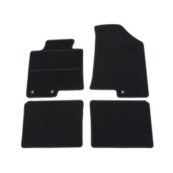 Alfombrillas textiles negras para coche HYUNDAI i40 (2011-...) ELEGANT