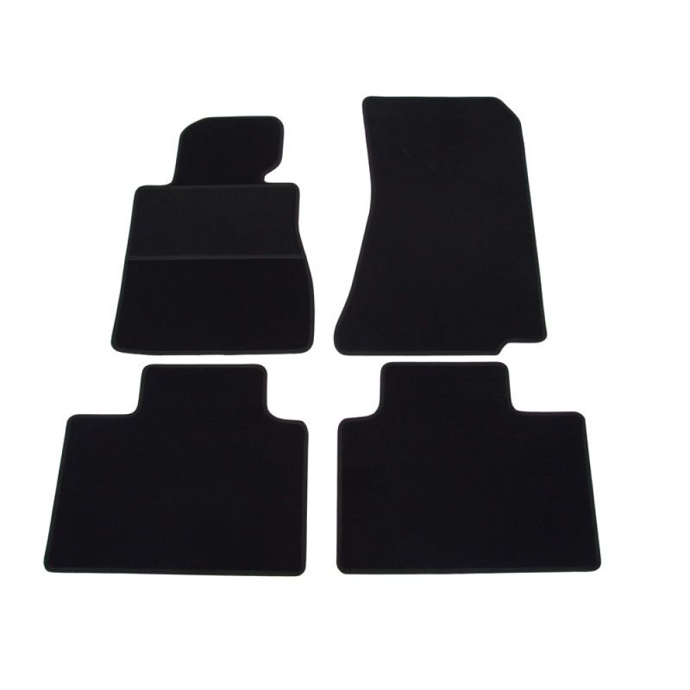 Car textile mats black BMW 7 E38 (1994-2001) ELEGANT