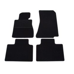 Car textile mats black BMW 7 E38 (1994-2001) ELEGANT