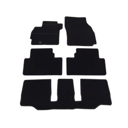 Alfombrillas textiles negras para coche MAZDA 5 (7s.) (2005-2010) ELEGANT