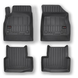 Car rubber floor mats black OPEL ASTRA K (2015-...) 3D FROGUM