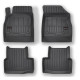 Car rubber floor mats black OPEL ASTRA K (2015-...) 3D FROGUM