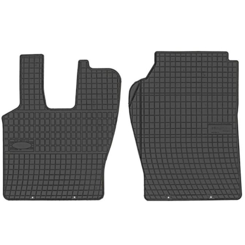 Car rubber floor mats black SCANIA L (1995-2004) NEGRO