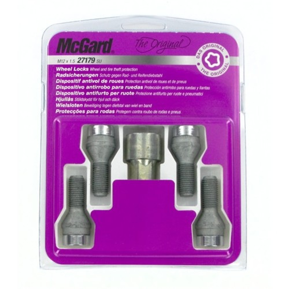 Locking wheel bolts 12x1.5x26mm conical (MCGARD) 27179SU