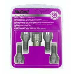 Tornillos de rueda con bloqueo 12x1,5x26mm cónicos (MCGARD) 27179SU