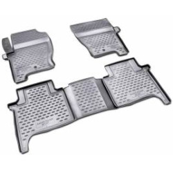 Alfombrillas de goma negras NOVLINE para Land Rover Range Rover Sport (2005-2013)
