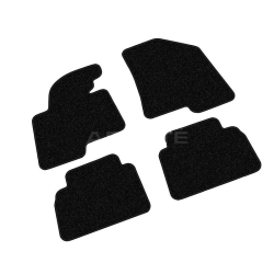 Car textile mats black KIA SPORTAGE III (2010-2015) ECONOMIC