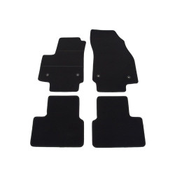 Alfombrillas textiles negras para coche OPEL MERIVA B (2010-...) ELEGANT