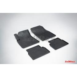 Car rubber floor mats black SEINTEX *STK* CADILLAC BLS (2006-2009)