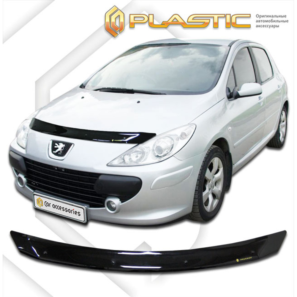 Hood deflector PEUGEOT 307 (2005-2007) CA-PLASTIC