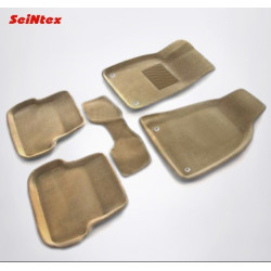 Car textile mats beige 3D SEINTEX LEXUS RX (2012-2015)