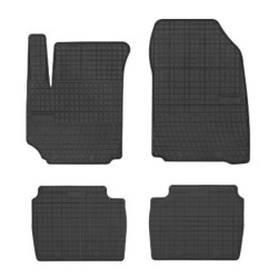 Car rubber floor mats black FIAT CROMA (2005-2011) NEGRO
