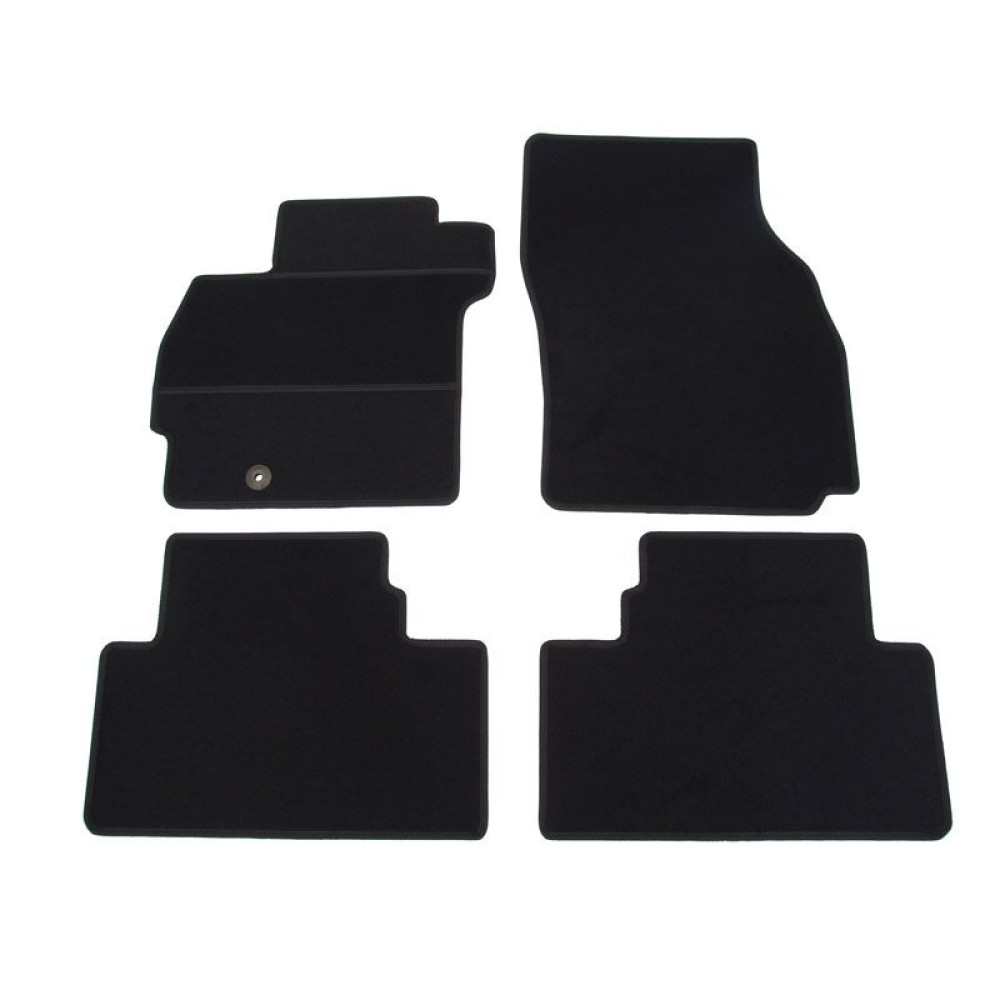 Car textile mats black MAZDA 5 (2005-2010) ECONOMIC (CR)