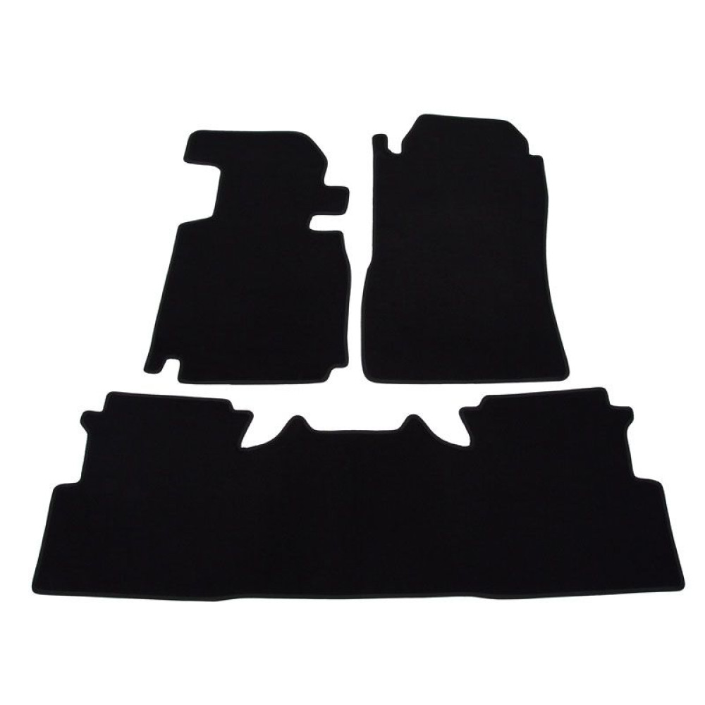 Car textile mats black MB B-class W246 (2012-2019) LUXUS